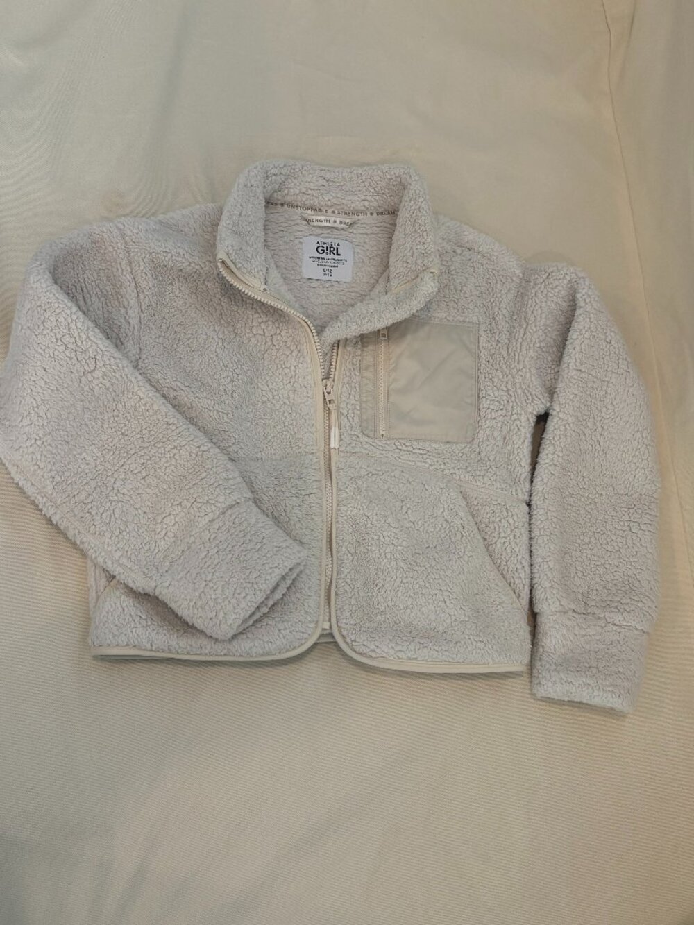 Athleta Girl's Faux Fur Jacket